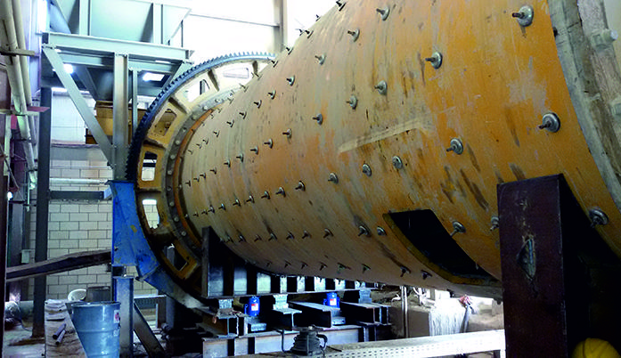 Ball Mill Bearing Replacement & Precision Alignment - Image 1
